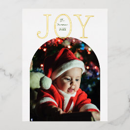 純粋な歓喜 箔シーズンポストカード