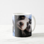 純粋な満足 コーヒーマグカップ (正面右)