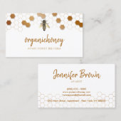 純粋な生のハチミツバチアピアニカム 名刺 (正面/裏面)