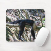 純粋な生活 ホワイトヘッドのカプチンサル マウスパッド (マウス)