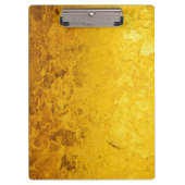 純粋な金ゴールドパターン/金ぱく クリップボード (正面)