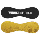 純粋な金ゴールドリーフパターン+テキスト/写真 ソフトボール (パネル)