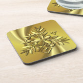 純粋な金ゴールド コースター (左側)