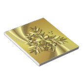 純粋な金ゴールド ノートパッド (アングル)