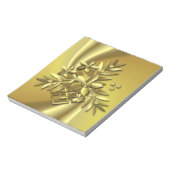 純粋な金ゴールド ノートパッド (回転)