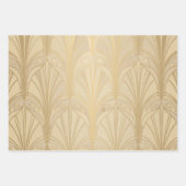 純粋な金ゴールド ラッピングペーパーシート (正面3)