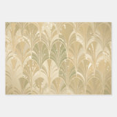 純粋な金ゴールド ラッピングペーパーシート (正面3)