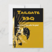 純粋な金ゴールド（紋章の）フラ・ダ・リ 招待状 (裏面)