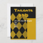 純粋な金ゴールド（紋章の）フラ・ダ・リ 招待状 (裏面)