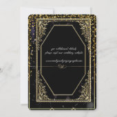 純粋な黒と金の優雅さ、 セーブザデート (裏面)