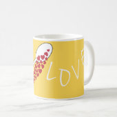 純粋なImpossimals® -おいしい黄色 コーヒーマグカップ (正面右)