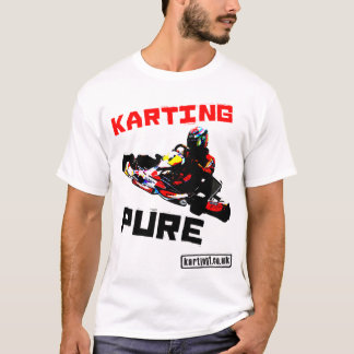 純粋なKarting Tシャツ