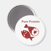 純粋タンパク質 マグネット (正面/裏面)