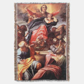 純粋受胎ヴァージンメアリー仮定01 スローブランケット (正面縦)