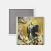 純粋受胎， 1635 マグネット (正面/裏面)