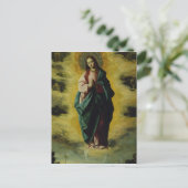 純粋懐胎、c.1630-35 ポストカード (スタンド正面)