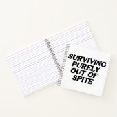 純粋生き延びに悪意で ノートブック (内部)