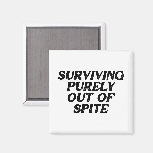 純粋生き延びに悪意で マグネット (正面/裏面)
