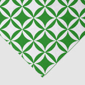 純緑色のパターンを払うためにピーターを強盗する 薄葉紙 (詳細)