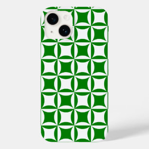 純緑色のパターンを払うためにピーターを強盗する Case-Mate iPhone 14ケース