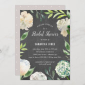 純美しいシャルボードシャワーパーティの招待状 シーズンカード (正面/裏面)