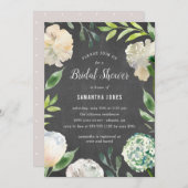 純美しいシャルボードシャワーパーティの招待状 招待状 (正面/裏面)