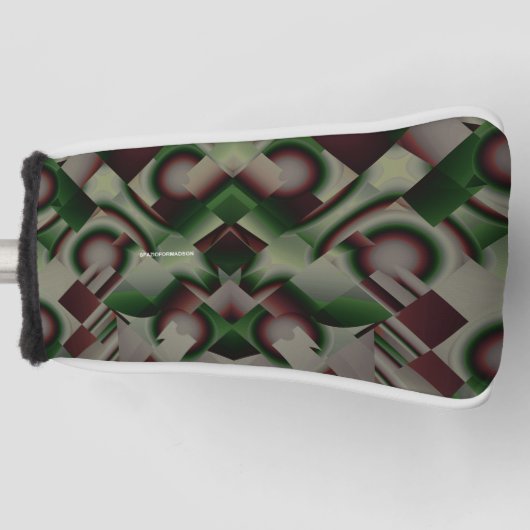 純色2 ゴルフヘッドカバー (正面)