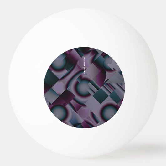 純色 卓球ボール (正面)