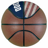 純血の愛国的なバスケットボール バスケットボール (右)
