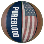 純血の愛国的なバスケットボール バスケットボール (縦)