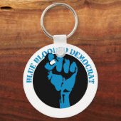 純血の民主的拳法 キーホルダー (正面)
