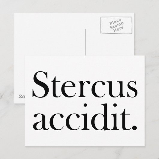 純血性悪党 ポストカード (正面/裏面)