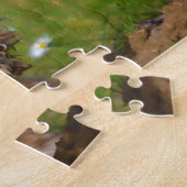 純血種のコッカー犬。 ジグソーパズル (側面)