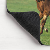 純血種のロバ及び子馬3 マウスパッド (コーナー)