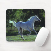 純血種の種馬のランニング マウスパッド (マウス)