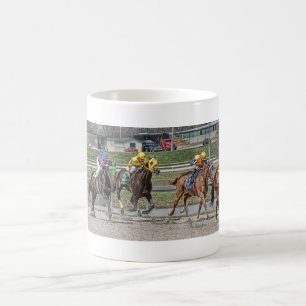 純血種の競争のマグ コーヒーマグカップ