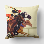 純血種の競争 クッション (裏面)