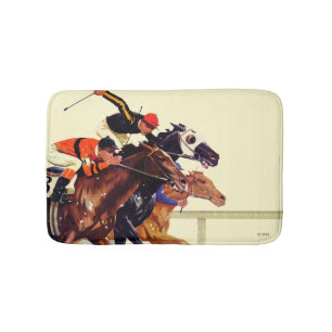 純血種の競争 バスマット