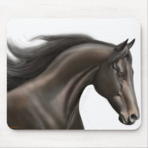 純血種の競走馬のマウスパッド マウスパッド