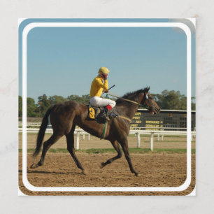 純血種の競走馬の招待状 招待状
