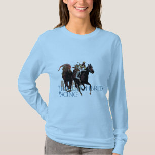 純血種の競馬のギフト Tシャツ