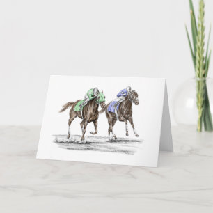 純血種の競馬 カード