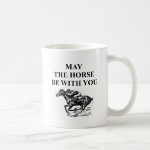 純血種の競馬 コーヒーマグカップ
