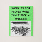 純血種の競馬 ジグソーパズル (縦)