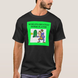 純血種の競馬 Tシャツ