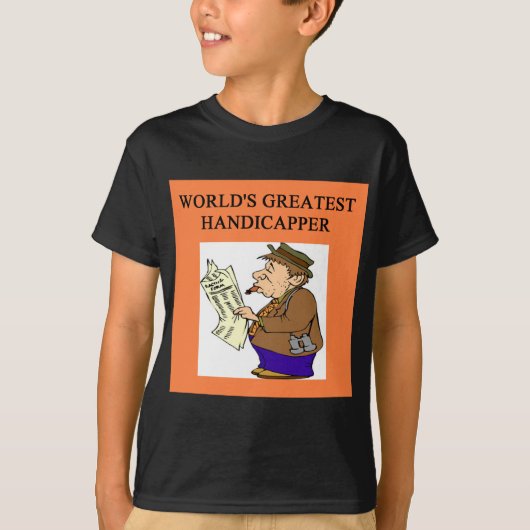 純血種の競馬 Tシャツ (正面)