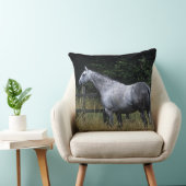 純血種の馬の待機の塀 クッション (椅子)