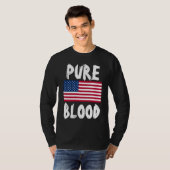 純血(アンチ・バックス)愛国的Tシャツ Tシャツ (正面フル)