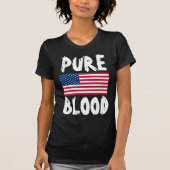 純血(アンチ・バックス)愛国的Tシャツ Tシャツ (正面)