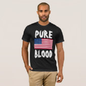 純血(アンチ・バックス)愛国的Tシャツ Tシャツ (正面フル)